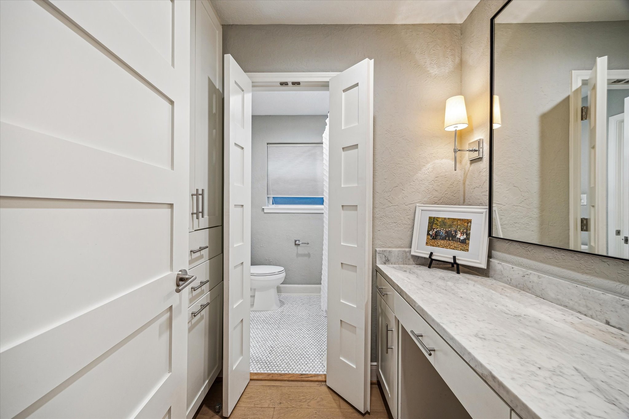 Primary bath — double vanity